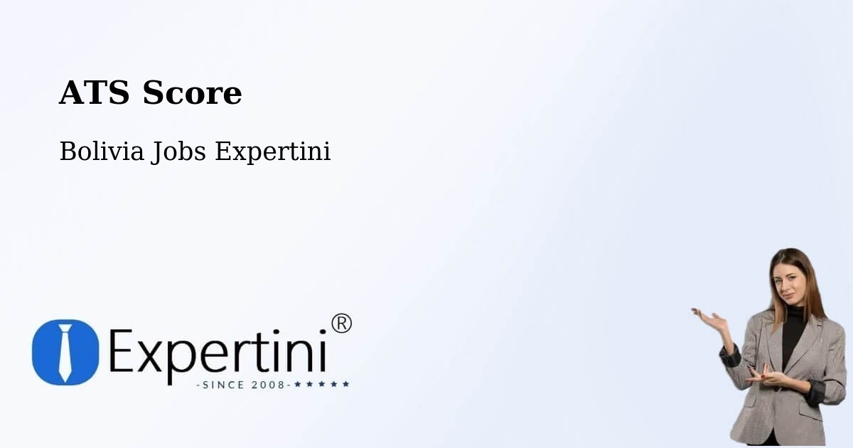 Resume ATS Score & Job Description Match Tool – Abapó - Bolivia Jobs Expertini