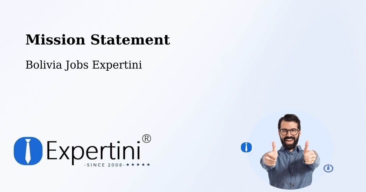 Corporate Mission – Abapó - Bolivia Jobs Expertini